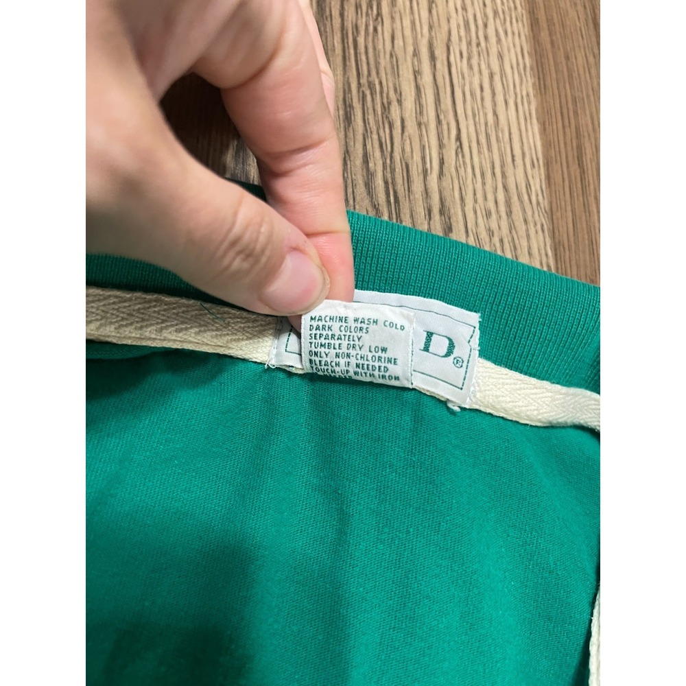 IZOD Shirt, Men's Size Large, Green, Polo Shirt, Short Sleeve - Picture 8 of 9